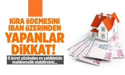 Kira ödemelerinde IBAN kullanımı: Yargıtay'dan kritik uyarı