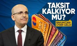 Bakan Mehmet Şimşek açıkladı: Kredi kartında taksit kalkıyor mu?