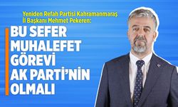 Mehmet Pekeren: Bu sefer muhalefet görevi Ak Parti'nin olmalı