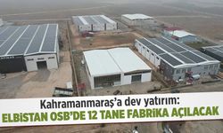 Elbistan'a Dev Yatırım: 12 Yeni Fabrika 1.5 Milyar TL'ye Kuruluyor!