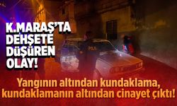 Kahramanmaraş'ta kundaklama iddiası: Otomobil küle döndü!