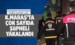 Kahramanmaraş'ta uyuşturucu operasyonu! Çok sayıda şüpheli gözaltına alındı