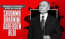Vladimir Putin'den kritik hamle! Sergey Şoygu'yu Savunma Bakanlığı'ndan aldı