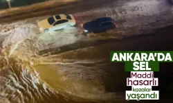 Ankara'yı sel aldı, götürdü: Vatandaşlar zarar gördü