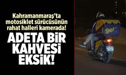 Kahramanmaraş'ta motosikletlinin keyfi ‘pes’ dedirtti