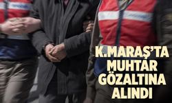 Kahramanmaraş'ta muhtar gözaltına alındı: Evinden adeta cephanelik çıktı!
