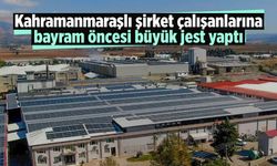 Kahramanmaraş'taki Şirket, Çalışanlarına Bayram Öncesi Muazzam Jest Yaptı