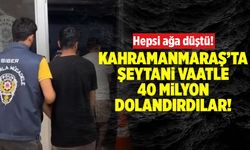 Şafak vakti baskını: Kahramanmaraş'ta 40 Milyon TL'lik dolandırıcılık ağı çökertildi