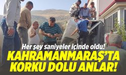 Kahramanmaraş'ta kontrolden çıkan beton mikseri devrildi