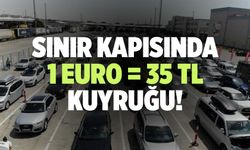 Kapıkule'de kuyruklar bitmiyor: Gurbetçi akını başladı