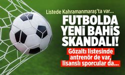 Aralarında Kahramanmaraş'ta var... Bahis operasyonunda lisanslı sporculara gözaltı!