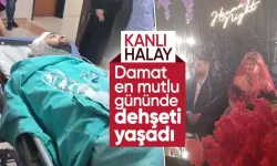 En mutlu gün kabusa döndü: damat kınada dehşeti yaşadı