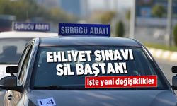 Ehliyet sınavı baştan aşağı değişiyor: Süre arttı,  park manevrası değişti