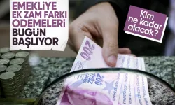 Hesaplarınızı kontrol edin... Fark ödemeleri başlıyor! Kim ne kadar alacak?