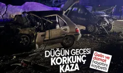 Kütahya'da kahreden kaza: Gelin ve damat hayatını kaybetti