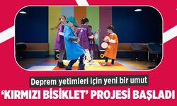 Deprem yetimleri için yeni bir umut: ‘kırmızı bisiklet’ projesi başladı