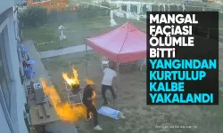 Mangal yakarken üzerine ateş sıçradı; yolda kalp krizi geçirerek öldü