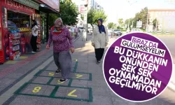 7’den 70’e her yaştan vatandaş ’sek sek’ oynayarak geçiyor