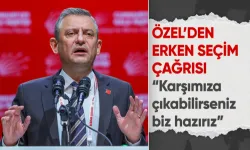 Özgür Özel'den Erdoğan'a erken seçim çağrısı