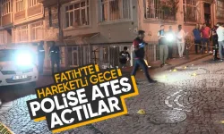 Fatih’te şüpheli şahıs polise ateş açtı