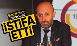 Galatasaray'da Cenk Ergün istifa etti