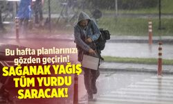 Yeni haftada sağanak yağış tüm yurdu saracak