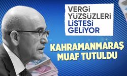 Vergi yüzsüzleri resmi gazetede! Kahramanmaraş muaf tutuldu