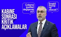 Bakan Işıkhan çalışma saatleri ve emekli maaşıyla ilgili açıklama