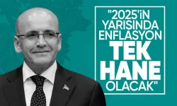 Bakan Şimşek: Enflasyonda 2025'in ikinci yarısında tek haneye ulaşacak