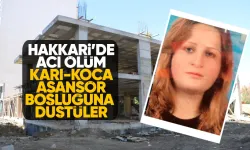 İnşaatta asansör boşluğuna düşen karı- kocayı ölüm ayırdı