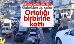 İstanbul'da film gibi olay: Galeriden cip çaldı, Avcılar'ı savaş alanına çevirdi