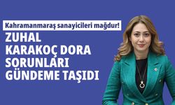 Kahramanmaraş sanayicileri mağdur! Zuhal Karakoç Dora sorunları gündeme taşıdı