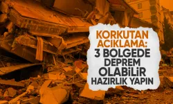 Üç Bölge İçin Deprem Alarmı! Uzmanlardan Hazırlık Çağrısı