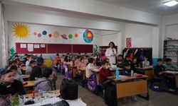 Büyükşehir Belediyesi, çevre bilinci için öğrencilerle buluştu