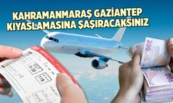 Havada Kahramanmaraş kazığı: Otobüsten sonra uçakta da fiyat şoku!