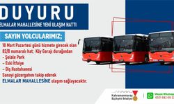 Elmalar Mahallesi’ne Yeni Toplu Taşıma Hattı Hizmete Başlıyor!