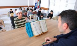 Kahramanmaraş'ta Ramazan ayında hafız adayları yoğun eğitime devam ediyor