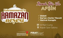 Afşin'de Ramazan coşkusu devam ediyor