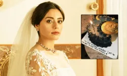 Kızılcık Şerbeti dizisi setinde Sıla Türkoğlu’na sürpriz doğum günü kutlaması!