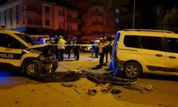 Polis Ekip Otosu ve İki Araç Birbirine Girdi, Yaralılar Var