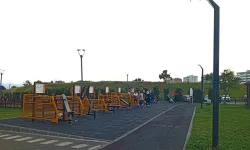 Aliya İzzetbegoviç Parkı’ndaki spor aletlerine yoğun ilgi