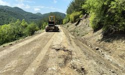Andırın kırsalında yol yapım ve iyileştirme çalışmaları devam ediyor