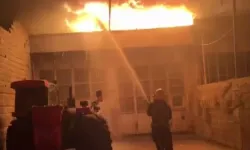Kahramanmaraş'ta iş yeri yangını