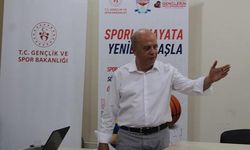 Kahramanmaraşlı antrenör, gençlerle deneyimlerini paylaştı
