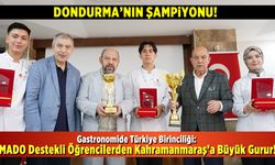 Gastronomide Türkiye Birinciliği:  MADO Destekli Öğrencilerden Kahramanmaraş’a Büyük Gurur!