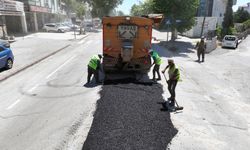 KASKİ’den Dulkadiroğlu Cahit Zarifoğlu Caddesi’nde üstyapı çalışması