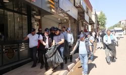 DULKADİROĞLU’NDA TEMİZLİK SEFERBERLİĞİ BAŞLADI