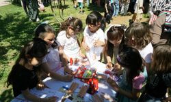 Kahramanmaraş’ta çocuklar sanatla buluştu, eğitim dönemi renkli görüntülerle sona erdi
