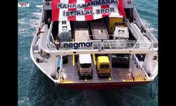 Kahramanmaraş İstiklalspor'un şampiyonluk sevinci Marmara Denizi'ne taşındı