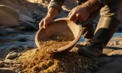 Fırat Nehri köylüleri şaşırttı: Altın izine rastlandı